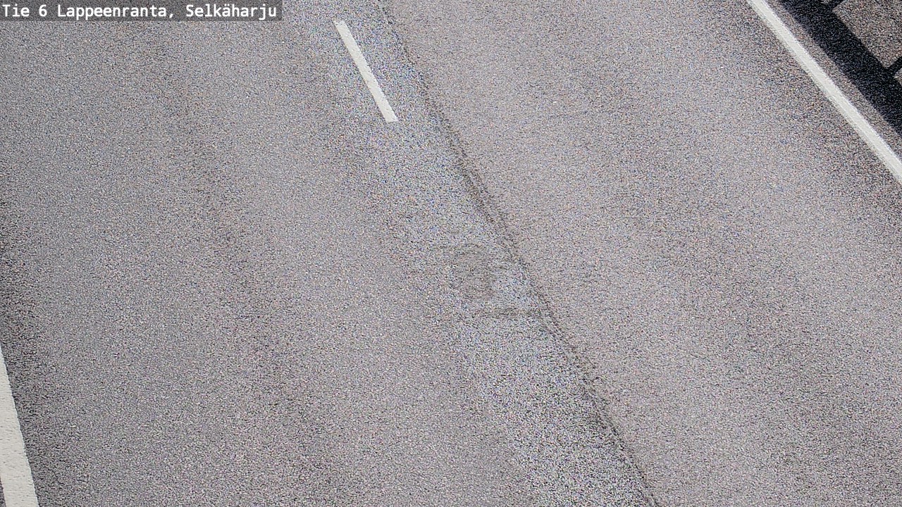 Weather Camera Image Road 6 Lappeenranta, Selkäharju, Lappeenranta, Etelä-Karjala