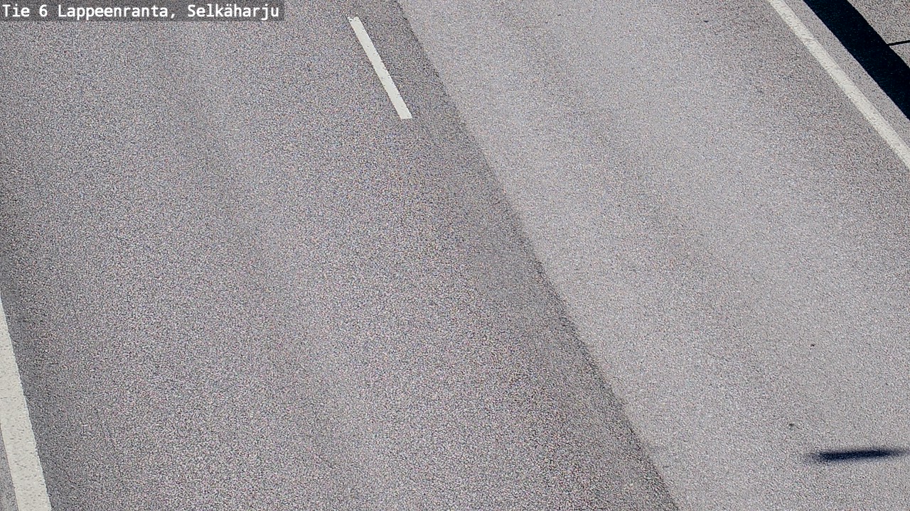 Weather Camera Image Road 6 Lappeenranta, Selkäharju, Lappeenranta, Etelä-Karjala