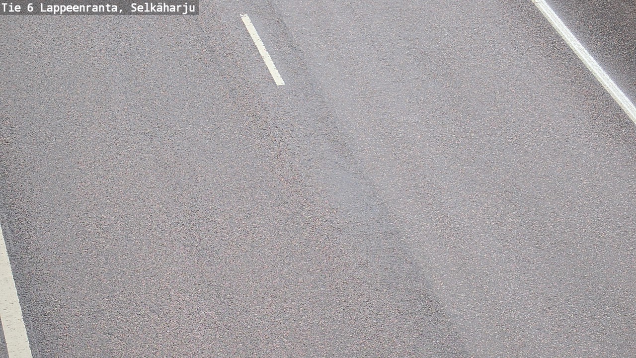 Weather Camera Image Väg 6 Villmanstrand, Selkäharju, Lappeenranta, Etelä-Karjala