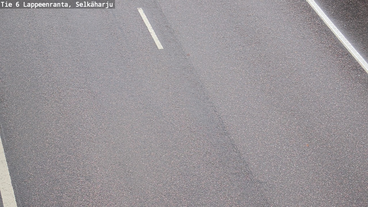 Weather Camera Image Väg 6 Villmanstrand, Selkäharju, Lappeenranta, Etelä-Karjala