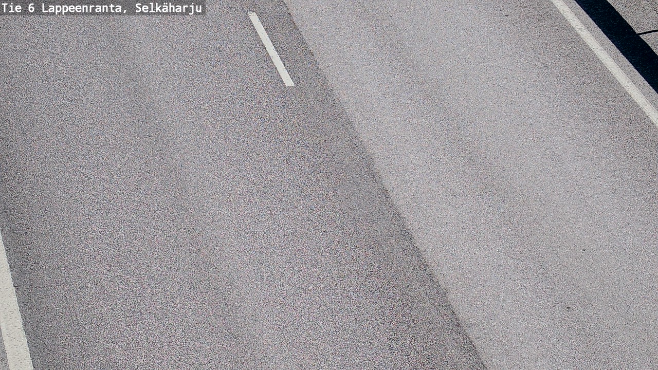 Weather Camera Image Road 6 Lappeenranta, Selkäharju, Lappeenranta, Etelä-Karjala
