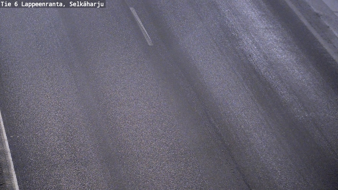 Weather Camera Image Road 6 Lappeenranta, Selkäharju, Lappeenranta, Etelä-Karjala