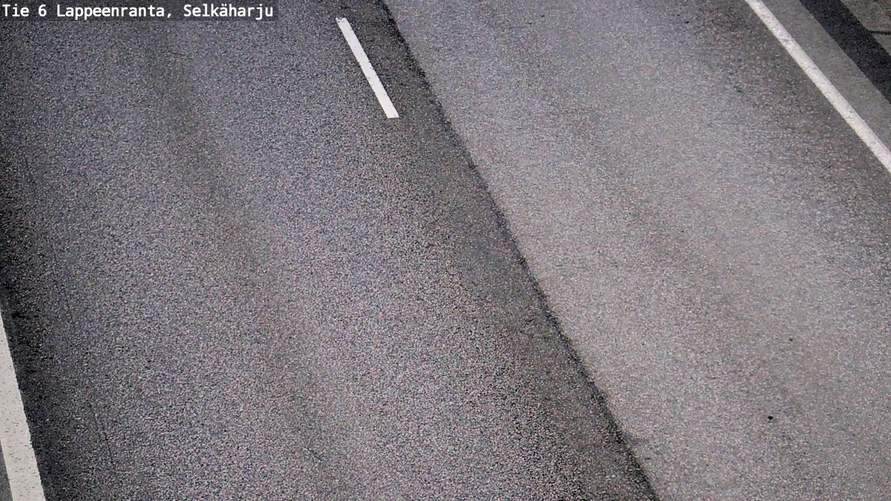 Weather Camera Image Road 6 Lappeenranta, Selkäharju, Lappeenranta, Etelä-Karjala
