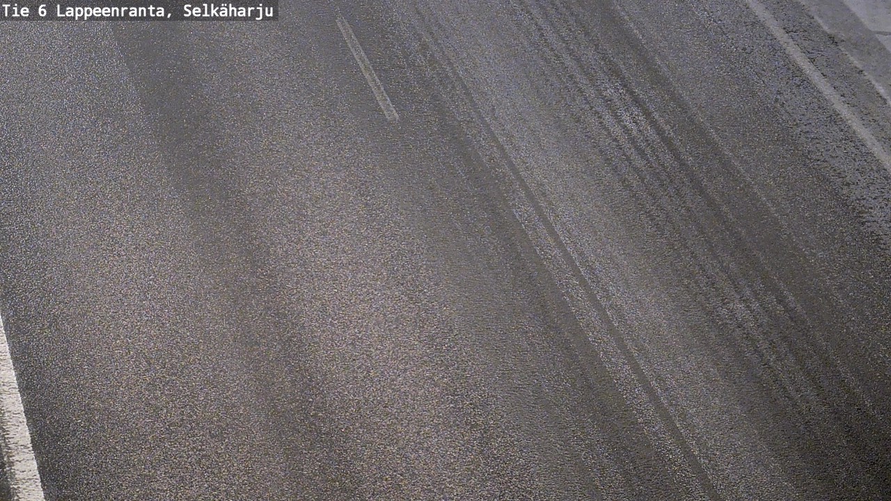 Weather Camera Image Road 6 Lappeenranta, Selkäharju, Lappeenranta, Etelä-Karjala