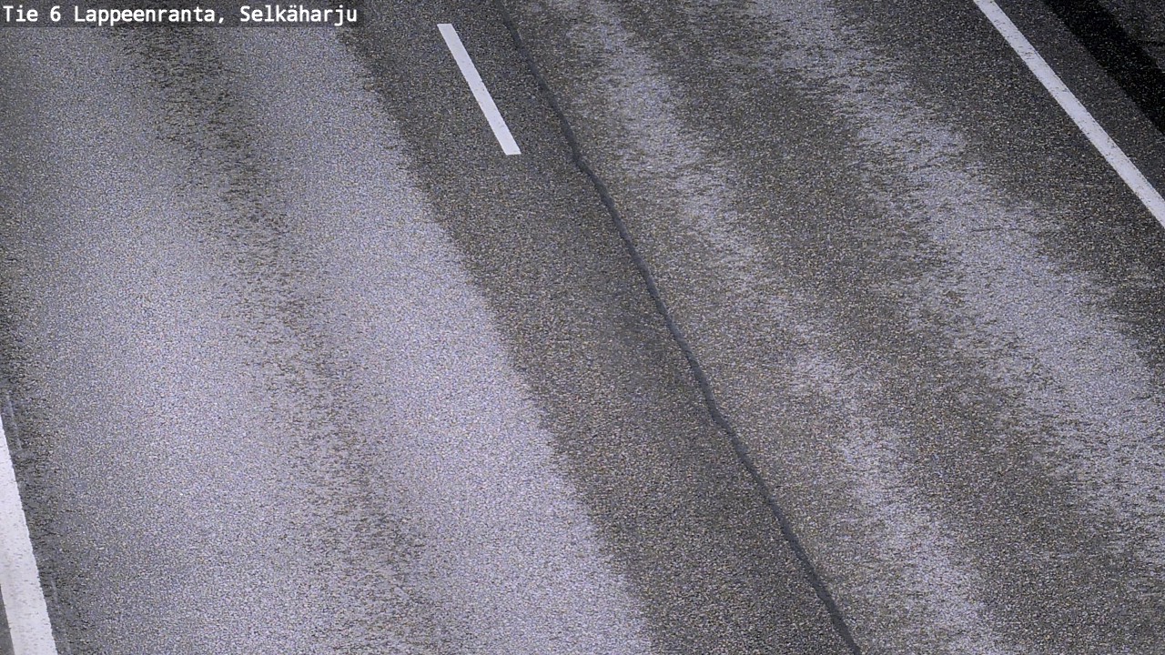 Weather Camera Image Road 6 Lappeenranta, Selkäharju, Lappeenranta, Etelä-Karjala