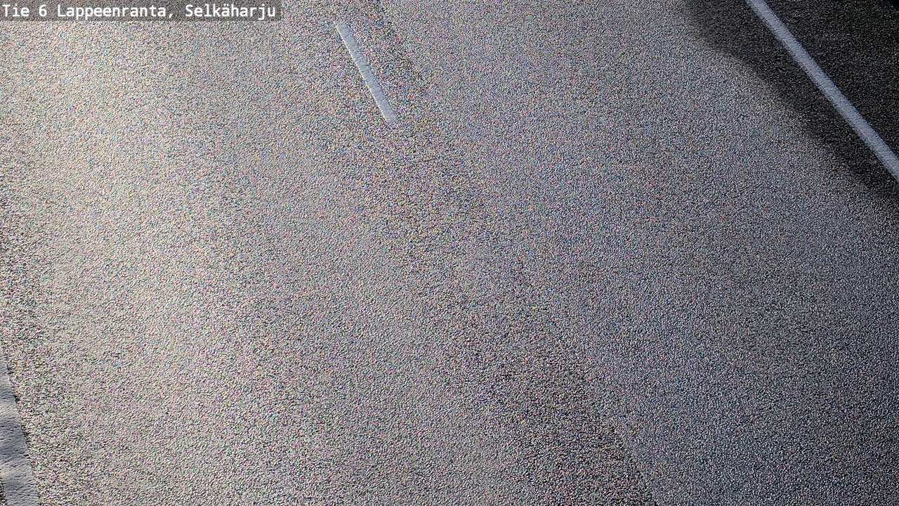 Weather Camera Image Road 6 Lappeenranta, Selkäharju, Lappeenranta, Etelä-Karjala