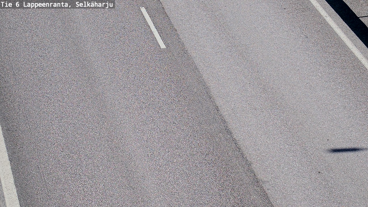 Weather Camera Image Road 6 Lappeenranta, Selkäharju, Lappeenranta, Etelä-Karjala