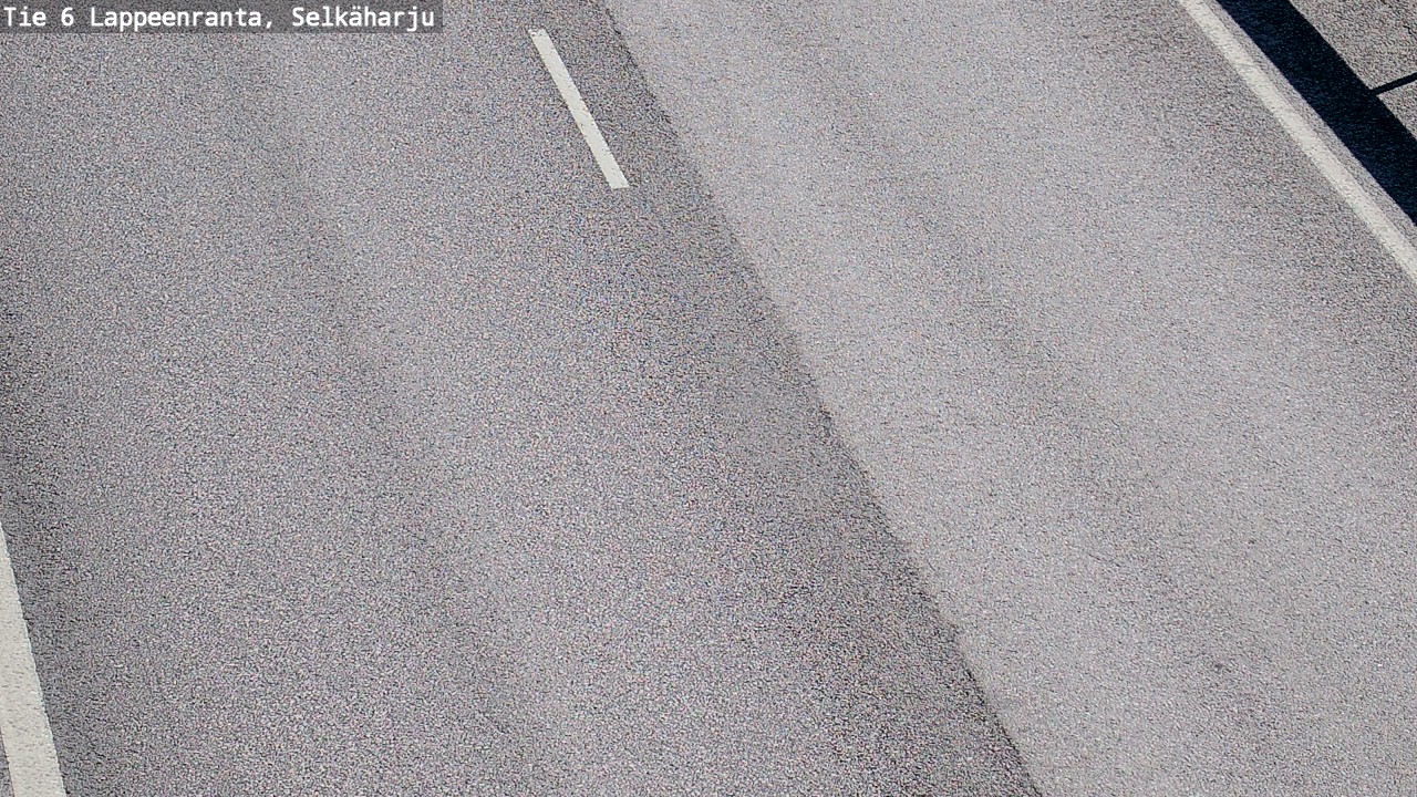 Weather Camera Image Road 6 Lappeenranta, Selkäharju, Lappeenranta, Etelä-Karjala