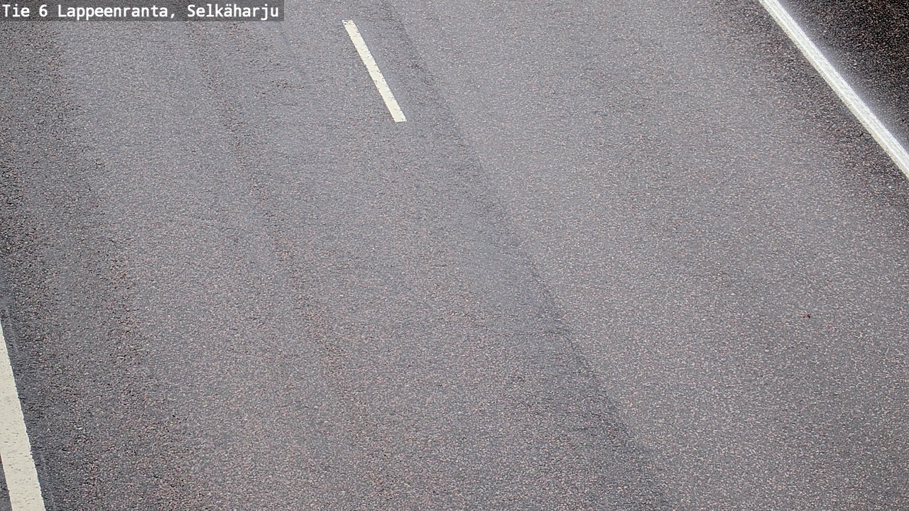 Weather Camera Image Väg 6 Villmanstrand, Selkäharju, Lappeenranta, Etelä-Karjala