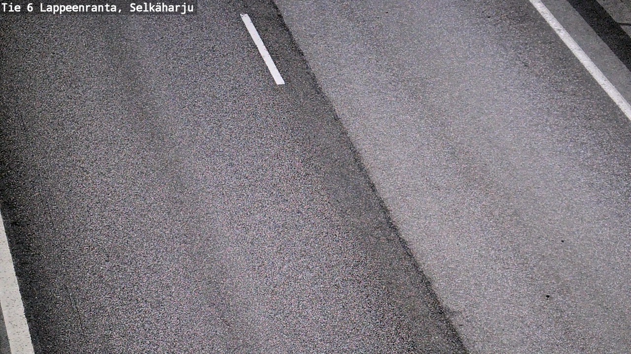 Weather Camera Image Road 6 Lappeenranta, Selkäharju, Lappeenranta, Etelä-Karjala