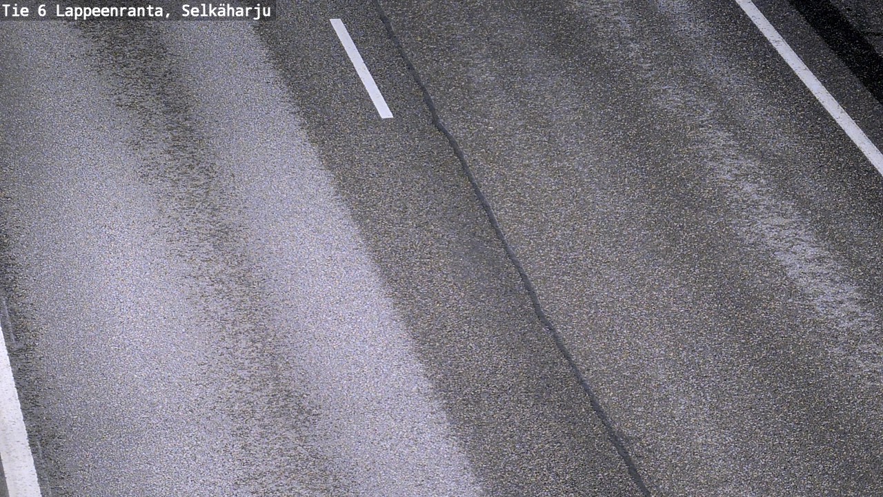 Weather Camera Image Väg 6 Villmanstrand, Selkäharju, Lappeenranta, Etelä-Karjala