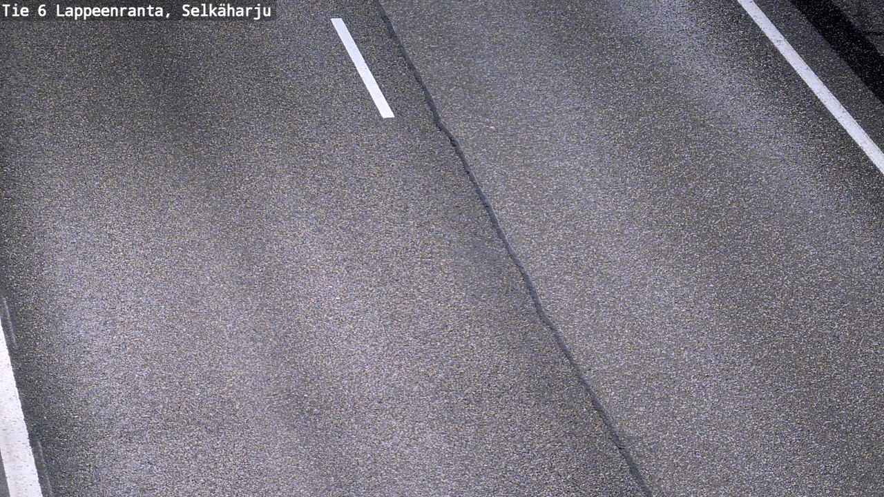 Weather Camera Image Road 6 Lappeenranta, Selkäharju, Lappeenranta, Etelä-Karjala