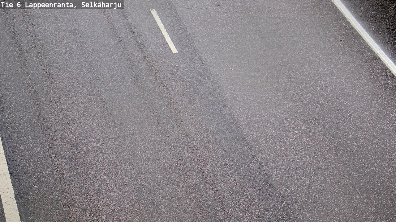 Weather Camera Image Väg 6 Villmanstrand, Selkäharju, Lappeenranta, Etelä-Karjala