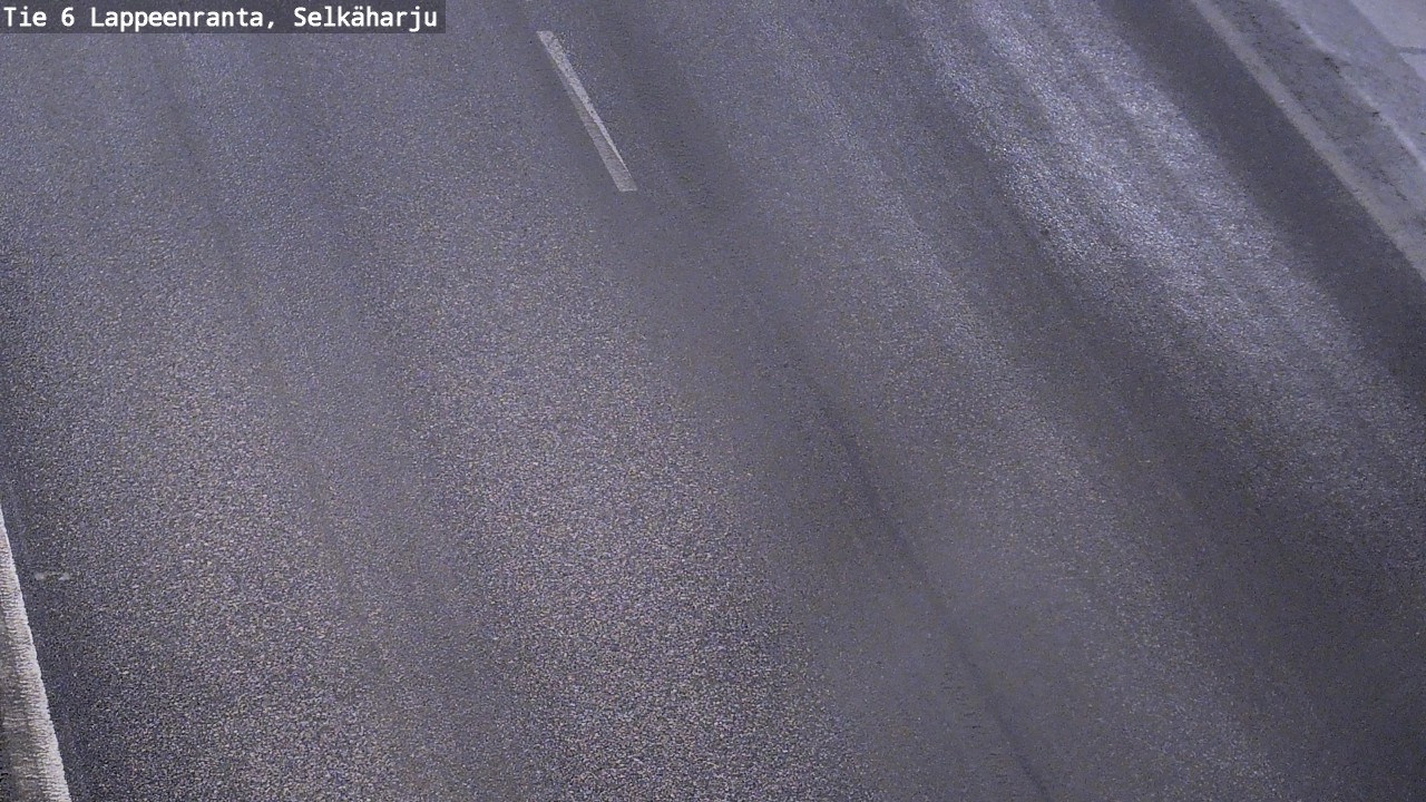 Weather Camera Image Road 6 Lappeenranta, Selkäharju, Lappeenranta, Etelä-Karjala