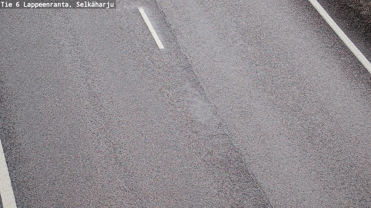 Weather Camera Image Road 6 Lappeenranta, Selkäharju, Lappeenranta, Etelä-Karjala