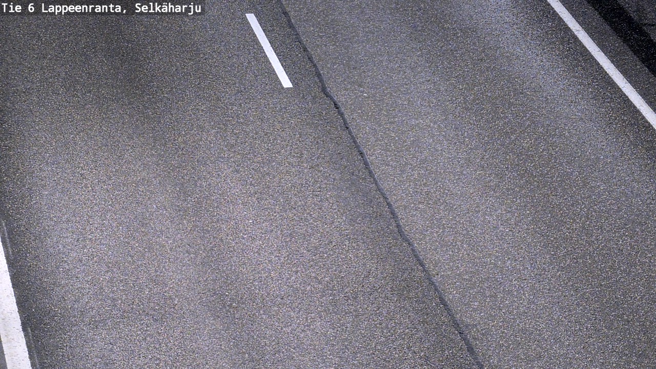 Weather Camera Image Road 6 Lappeenranta, Selkäharju, Lappeenranta, Etelä-Karjala