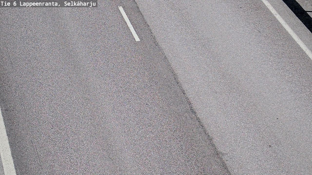 Weather Camera Image Road 6 Lappeenranta, Selkäharju, Lappeenranta, Etelä-Karjala
