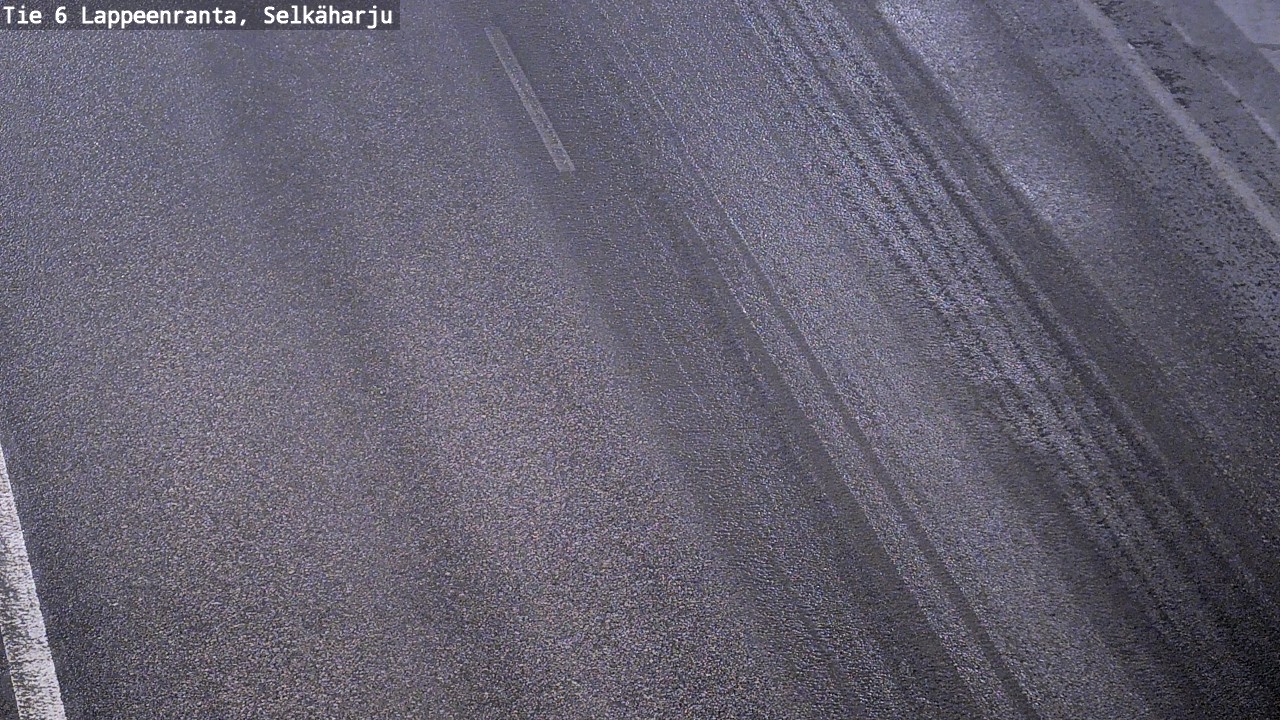 Weather Camera Image Road 6 Lappeenranta, Selkäharju, Lappeenranta, Etelä-Karjala