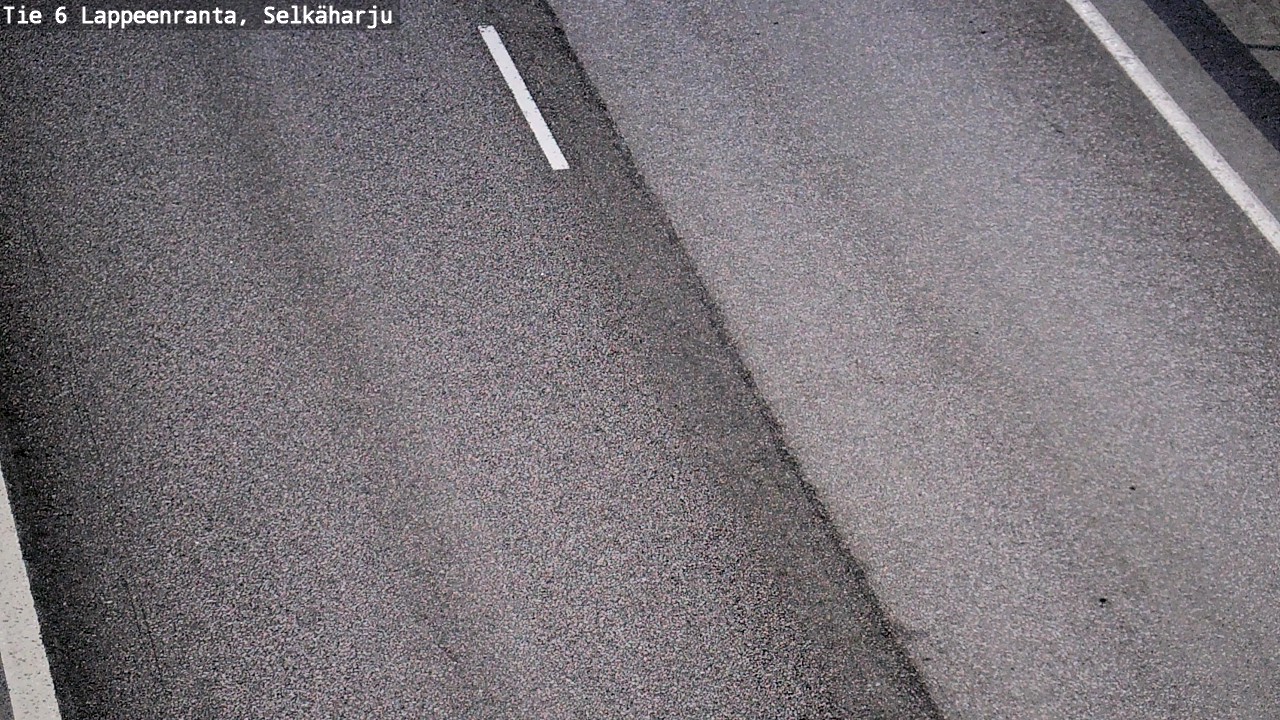 Weather Camera Image Road 6 Lappeenranta, Selkäharju, Lappeenranta, Etelä-Karjala