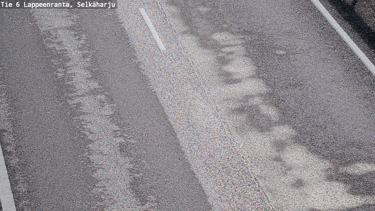 Weather Camera Image Road 6 Lappeenranta, Selkäharju, Lappeenranta, Etelä-Karjala
