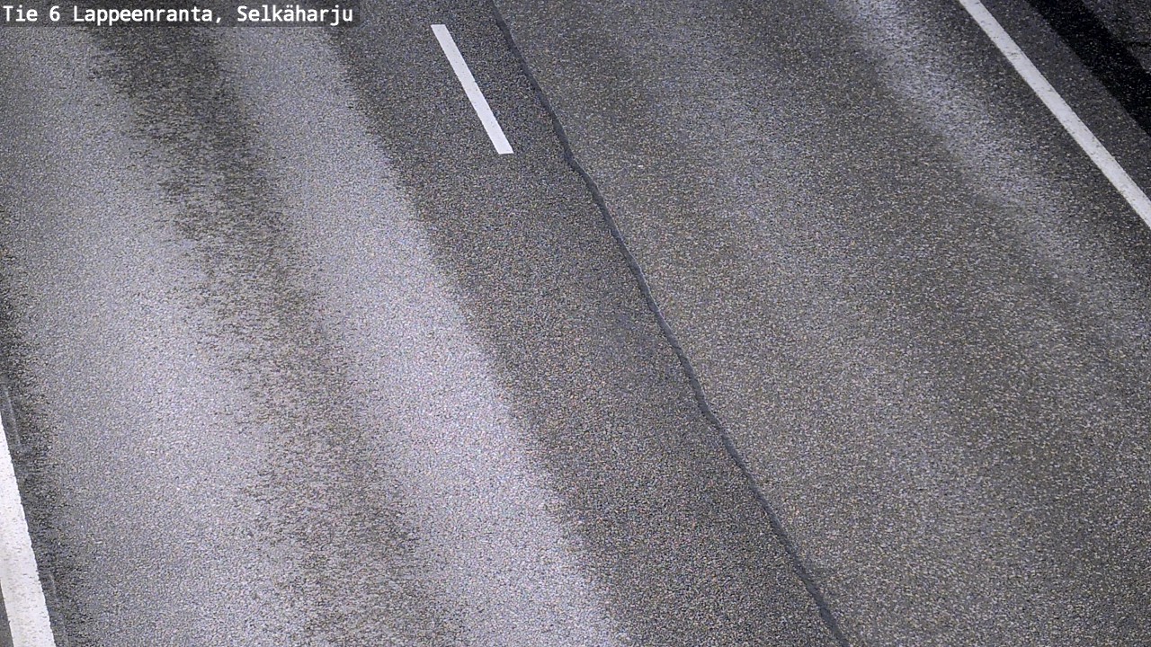 Weather Camera Image Väg 6 Villmanstrand, Selkäharju, Lappeenranta, Etelä-Karjala