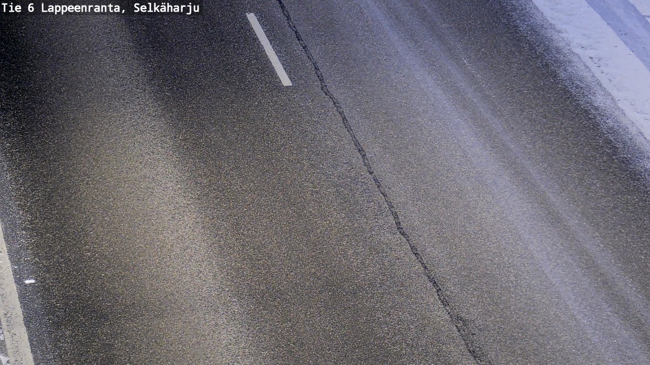 Weather Camera Image Road 6 Lappeenranta, Selkäharju, Lappeenranta, Etelä-Karjala