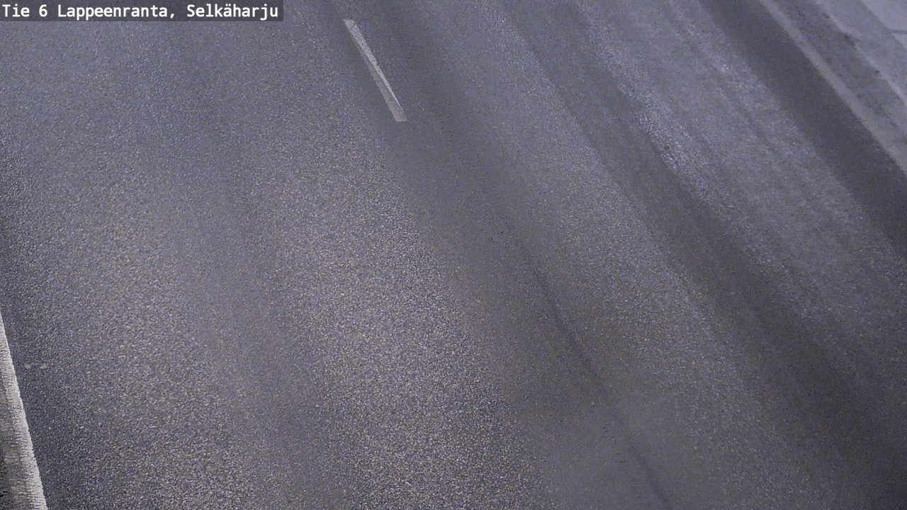 Weather Camera Image Road 6 Lappeenranta, Selkäharju, Lappeenranta, Etelä-Karjala