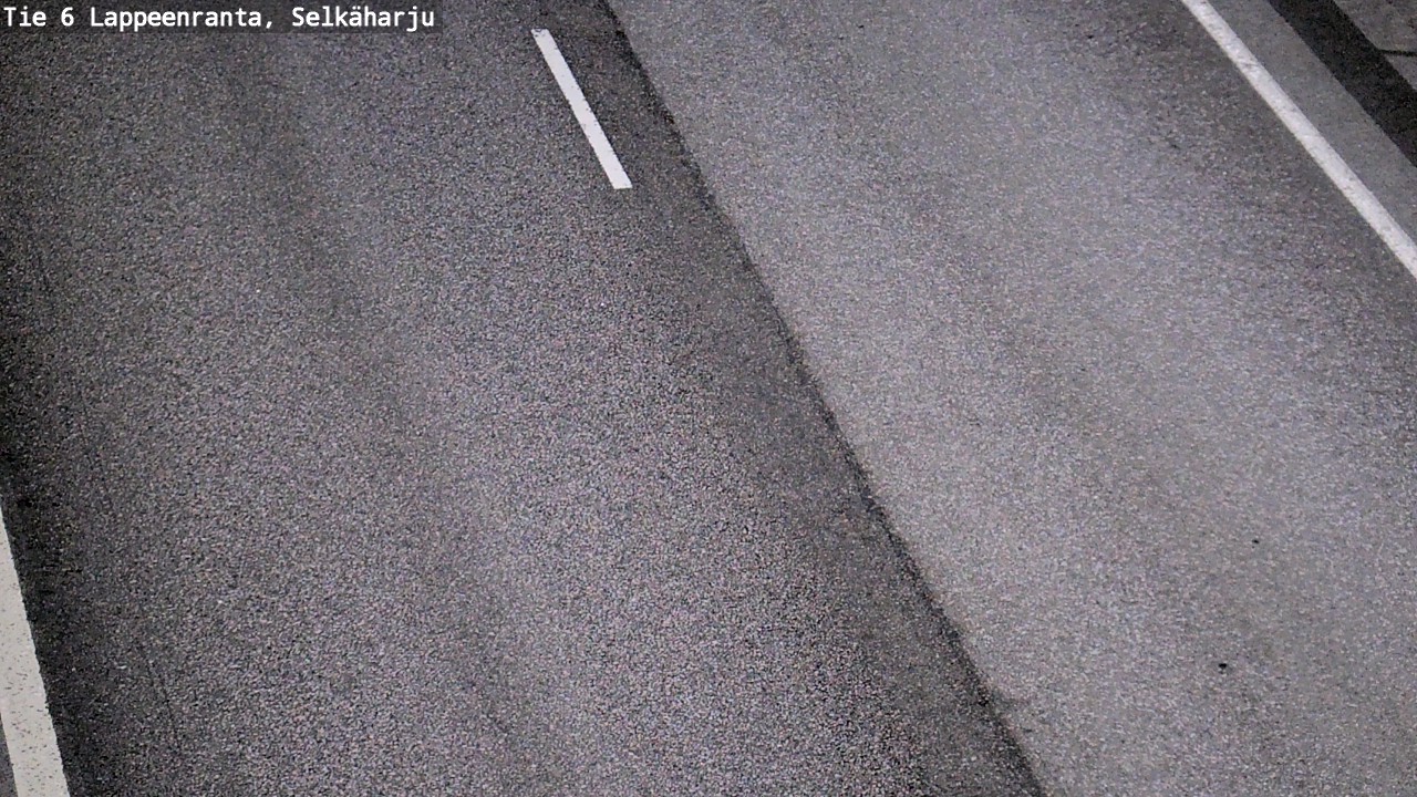 Weather Camera Image Road 6 Lappeenranta, Selkäharju, Lappeenranta, Etelä-Karjala