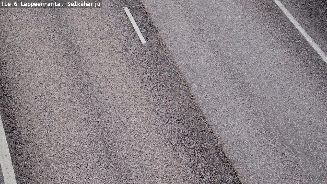 Weather Camera Image Road 6 Lappeenranta, Selkäharju, Lappeenranta, Etelä-Karjala