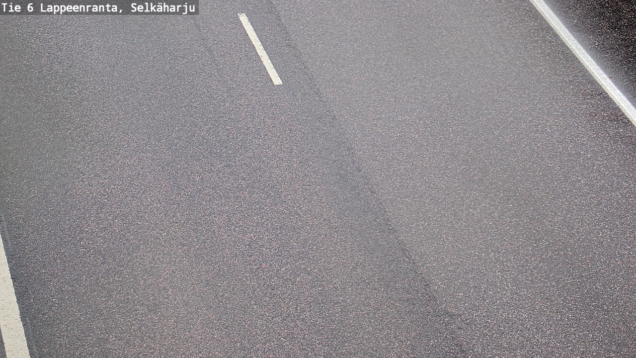 Weather Camera Image Väg 6 Villmanstrand, Selkäharju, Lappeenranta, Etelä-Karjala