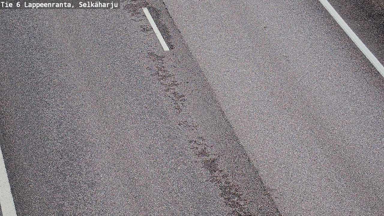 Weather Camera Image Road 6 Lappeenranta, Selkäharju, Lappeenranta, Etelä-Karjala