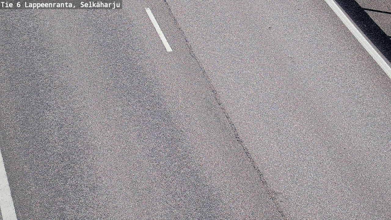 Weather Camera Image Road 6 Lappeenranta, Selkäharju, Lappeenranta, Etelä-Karjala