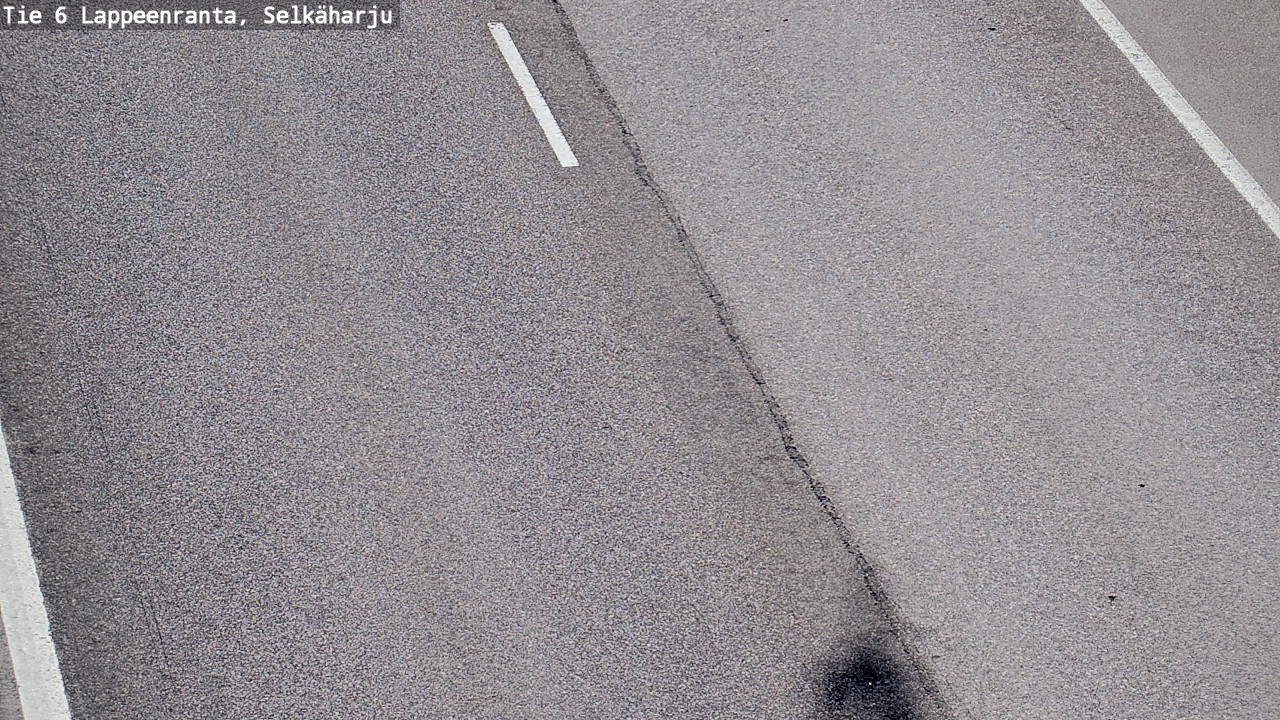 Weather Camera Image Road 6 Lappeenranta, Selkäharju, Lappeenranta, Etelä-Karjala
