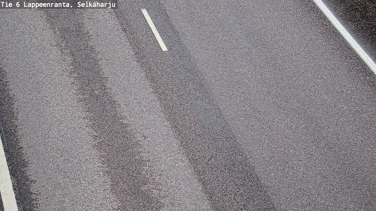 Weather Camera Image Väg 6 Villmanstrand, Selkäharju, Lappeenranta, Etelä-Karjala