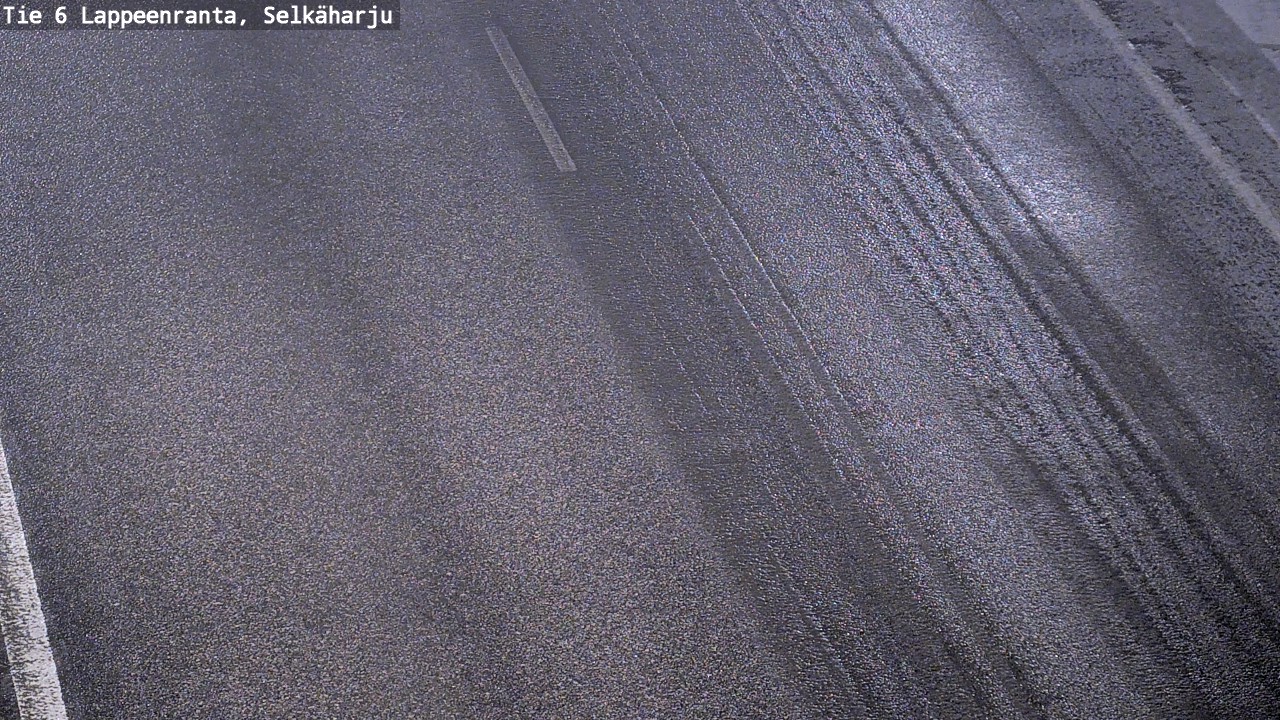 Weather Camera Image Road 6 Lappeenranta, Selkäharju, Lappeenranta, Etelä-Karjala