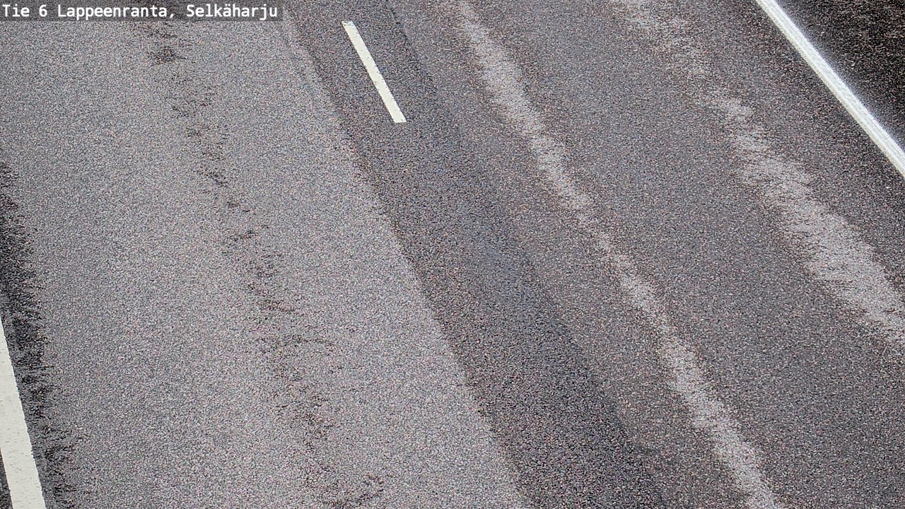 Weather Camera Image Väg 6 Villmanstrand, Selkäharju, Lappeenranta, Etelä-Karjala