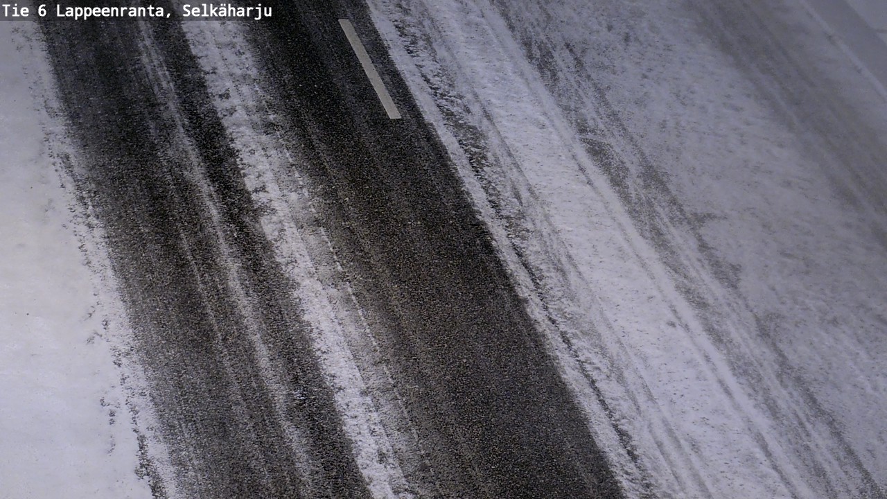 Weather Camera Image Väg 6 Villmanstrand, Selkäharju, Lappeenranta, Etelä-Karjala