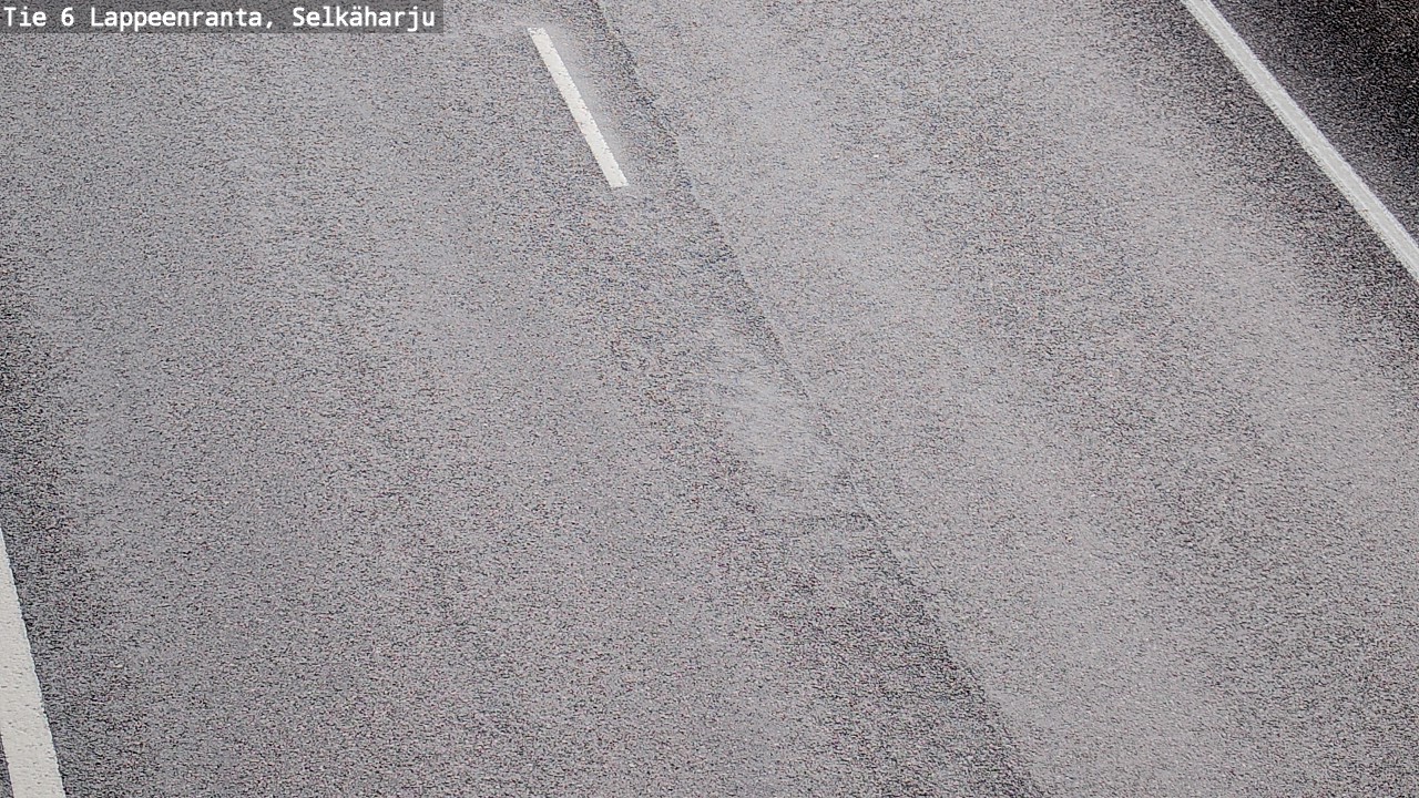 Weather Camera Image Road 6 Lappeenranta, Selkäharju, Lappeenranta, Etelä-Karjala