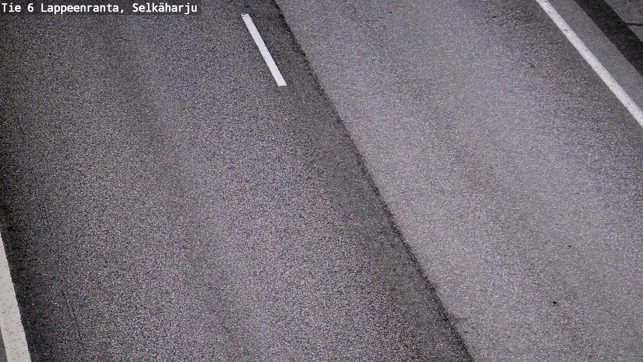 Weather Camera Image Road 6 Lappeenranta, Selkäharju, Lappeenranta, Etelä-Karjala