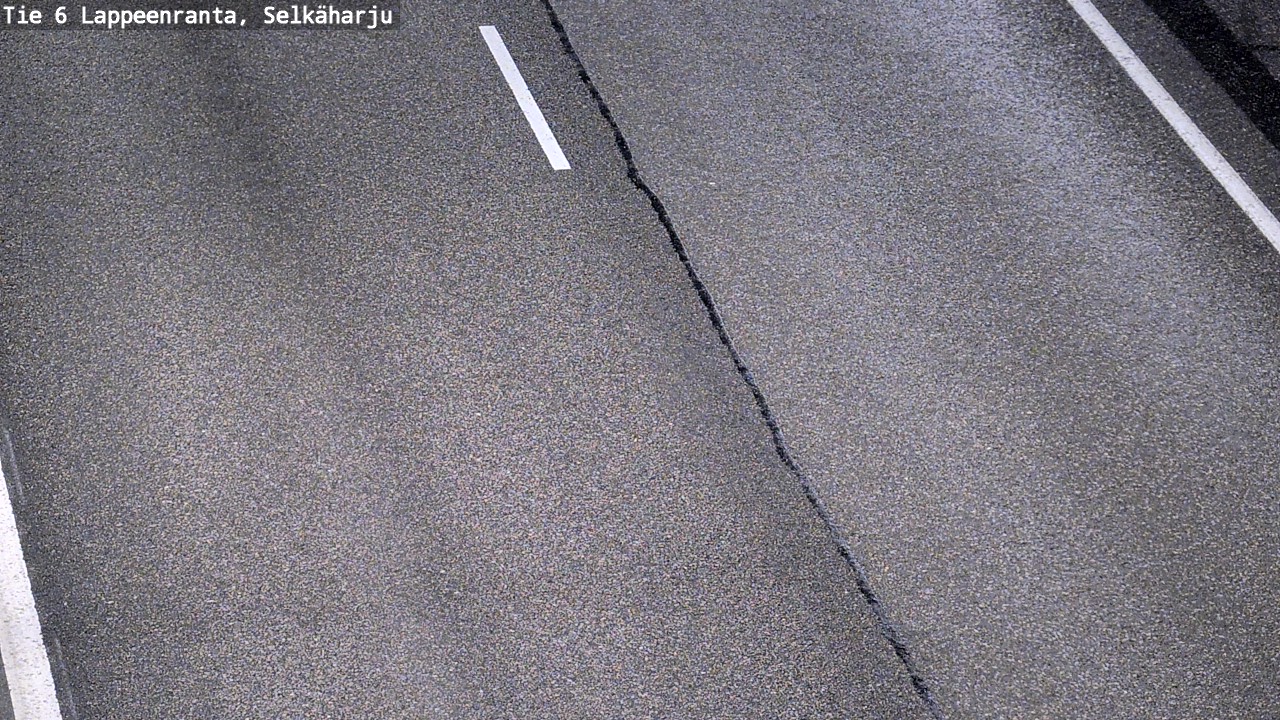 Weather Camera Image Road 6 Lappeenranta, Selkäharju, Lappeenranta, Etelä-Karjala