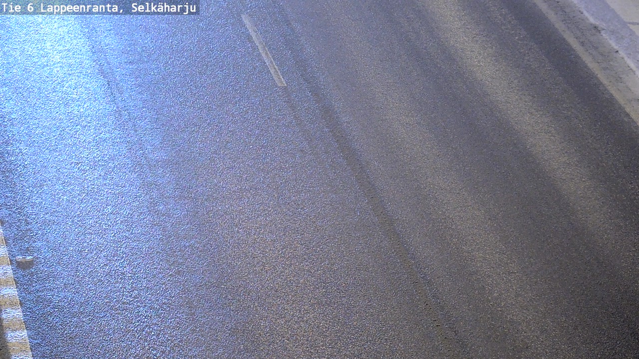 Weather Camera Image Road 6 Lappeenranta, Selkäharju, Lappeenranta, Etelä-Karjala