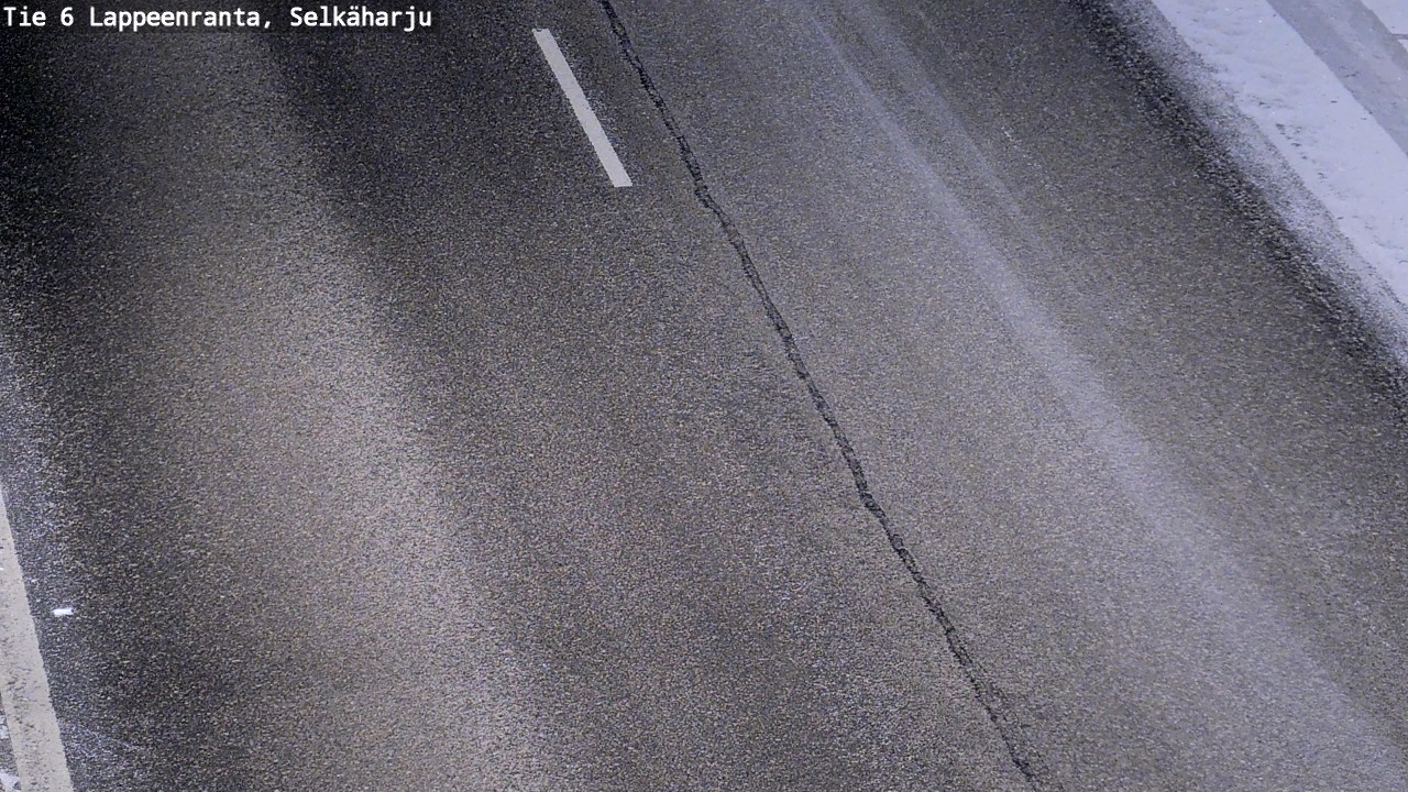 Weather Camera Image Road 6 Lappeenranta, Selkäharju, Lappeenranta, Etelä-Karjala