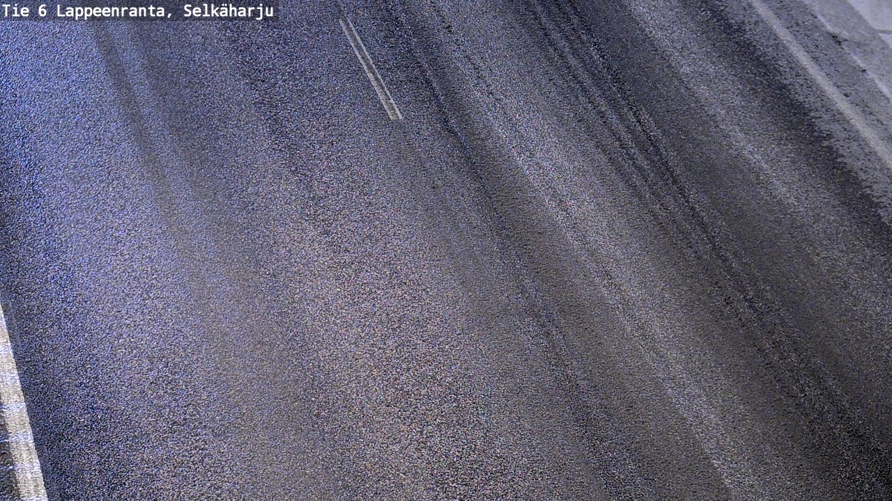 Weather Camera Image Road 6 Lappeenranta, Selkäharju, Lappeenranta, Etelä-Karjala