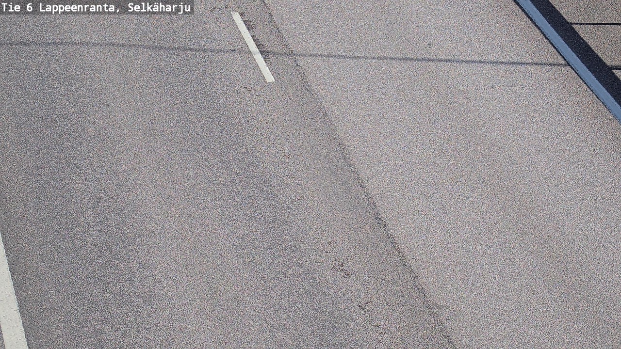 Weather Camera Image Road 6 Lappeenranta, Selkäharju, Lappeenranta, Etelä-Karjala