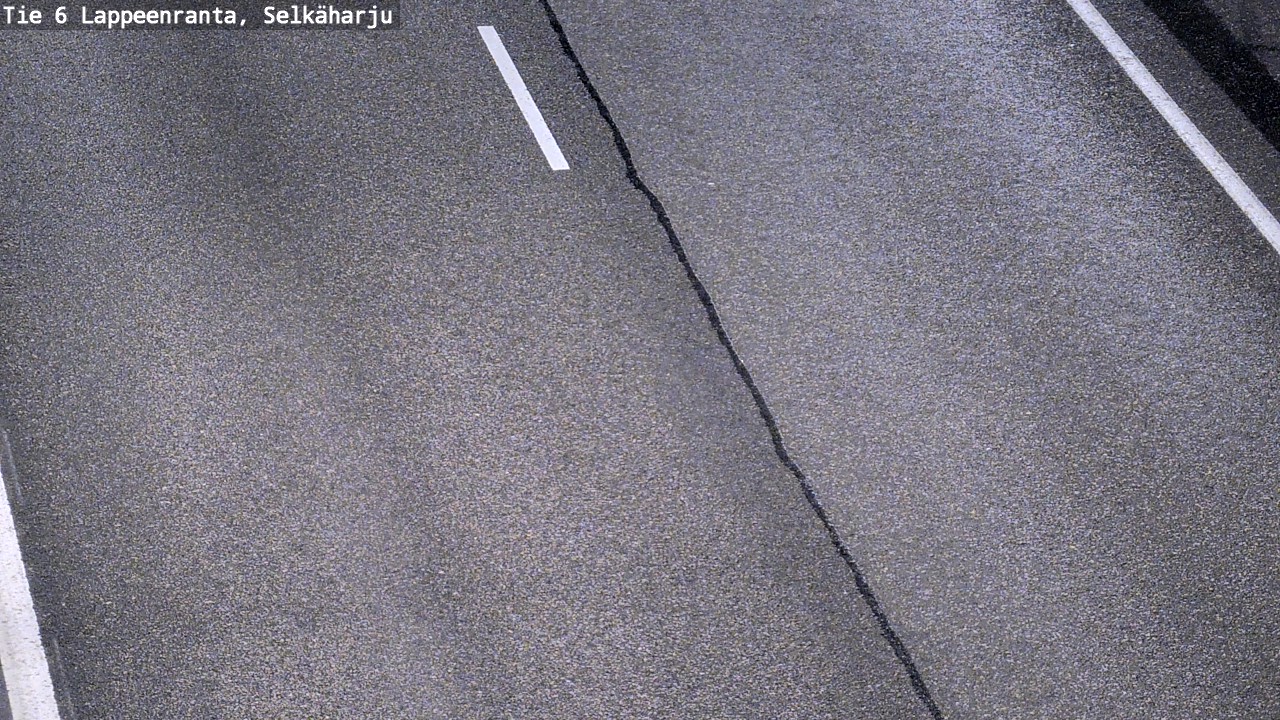 Weather Camera Image Road 6 Lappeenranta, Selkäharju, Lappeenranta, Etelä-Karjala