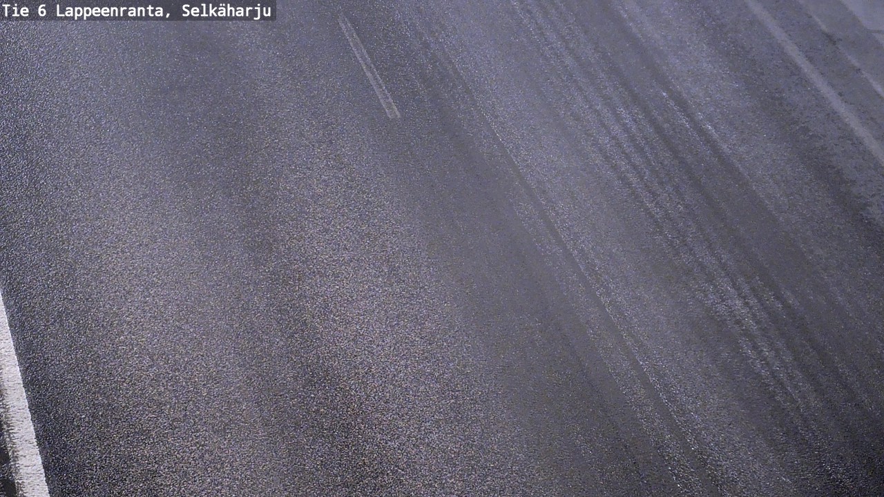 Weather Camera Image Road 6 Lappeenranta, Selkäharju, Lappeenranta, Etelä-Karjala