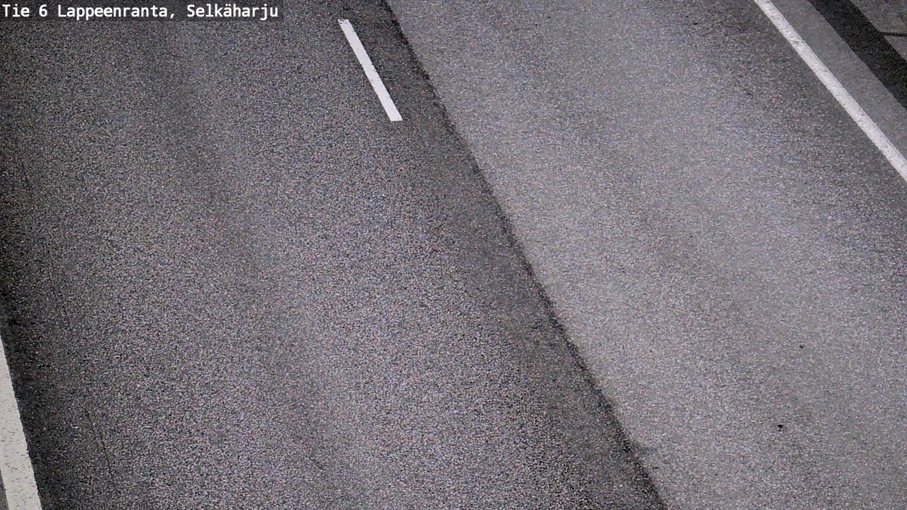 Weather Camera Image Road 6 Lappeenranta, Selkäharju, Lappeenranta, Etelä-Karjala