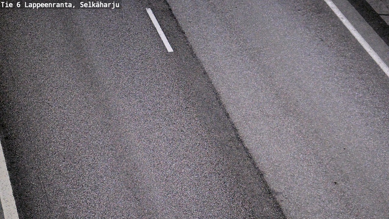 Weather Camera Image Road 6 Lappeenranta, Selkäharju, Lappeenranta, Etelä-Karjala