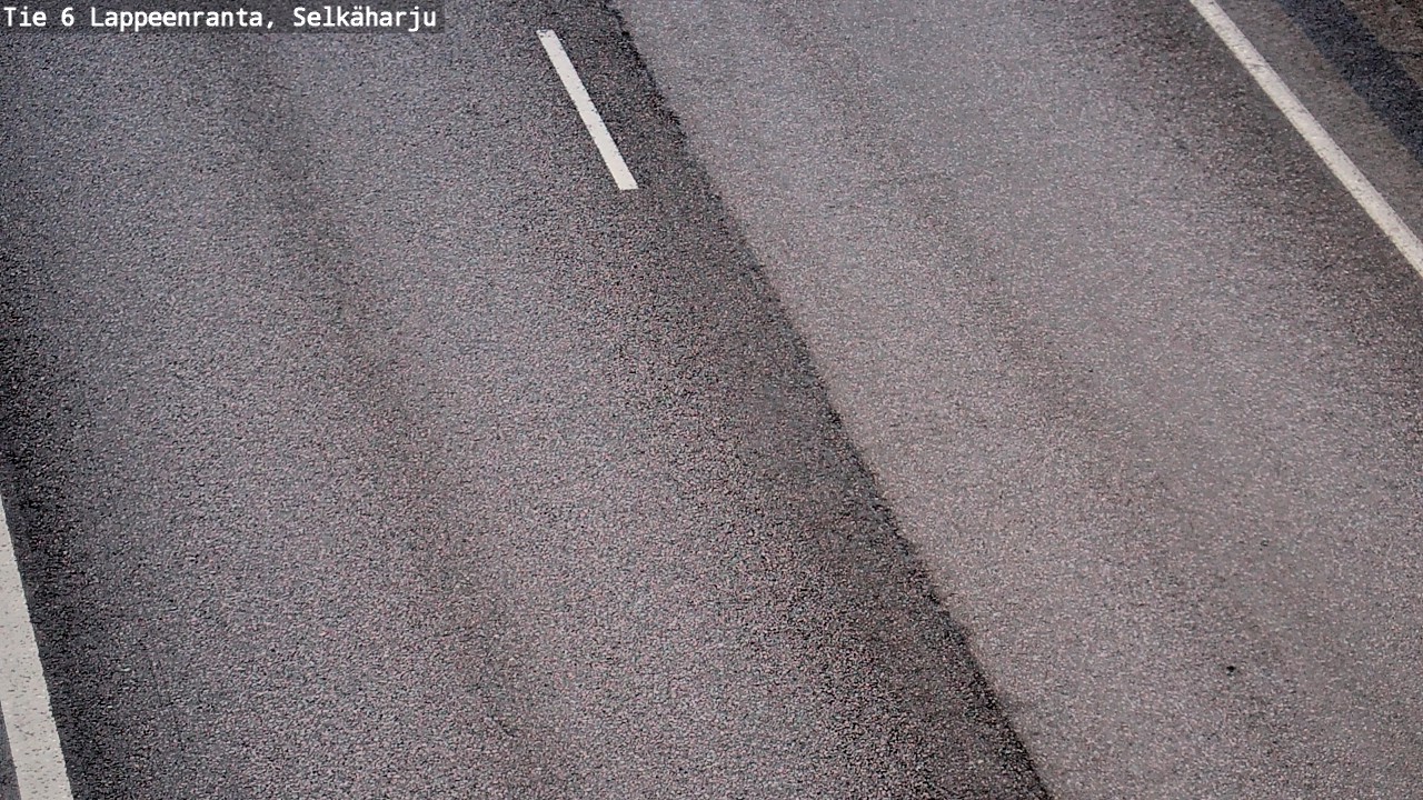 Weather Camera Image Road 6 Lappeenranta, Selkäharju, Lappeenranta, Etelä-Karjala
