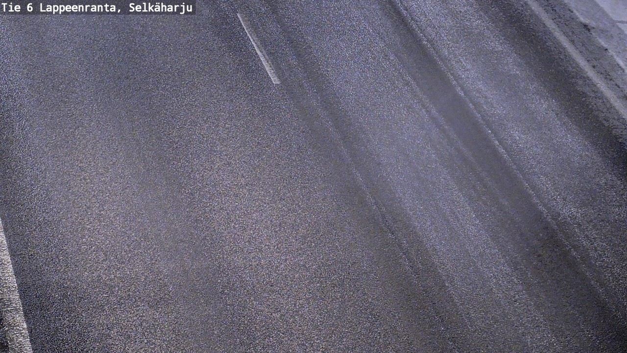Weather Camera Image Road 6 Lappeenranta, Selkäharju, Lappeenranta, Etelä-Karjala